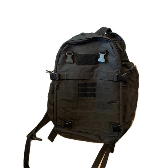 Highland Tactical Black Backpack Large - Picture 1 of 5